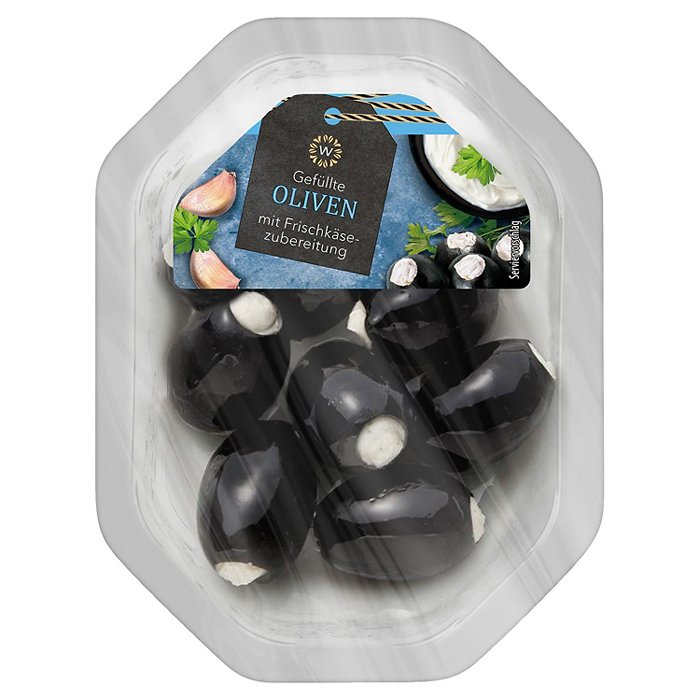 WONNEMEYER Olivenvariationen 100 g, Schwarze Oliven