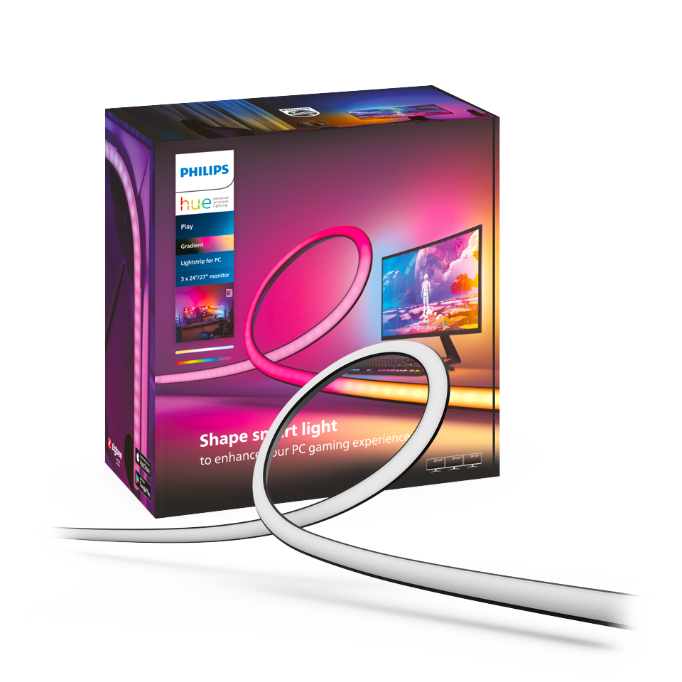Philips Hue - Gaming Gradient PC strip 3x 24 27 inch EU