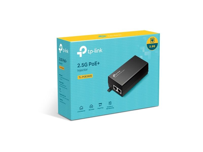 TP-Link PoE  Injector TL-POE260S 2.5G PoE  Injector
