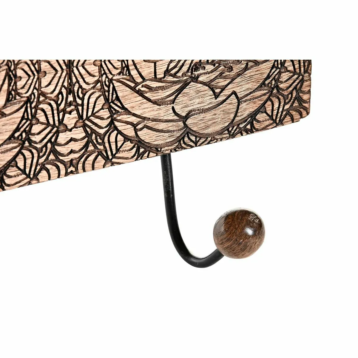 Porte-manteau DKD Home Decor - Métal et Bois