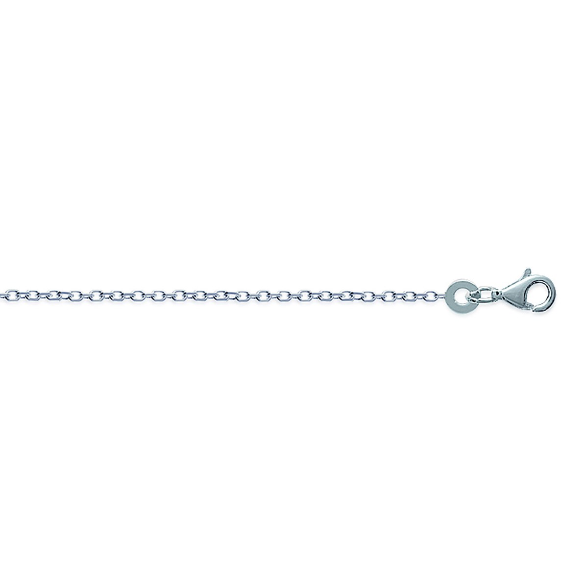 Chaîne maille forçat argent 45cm