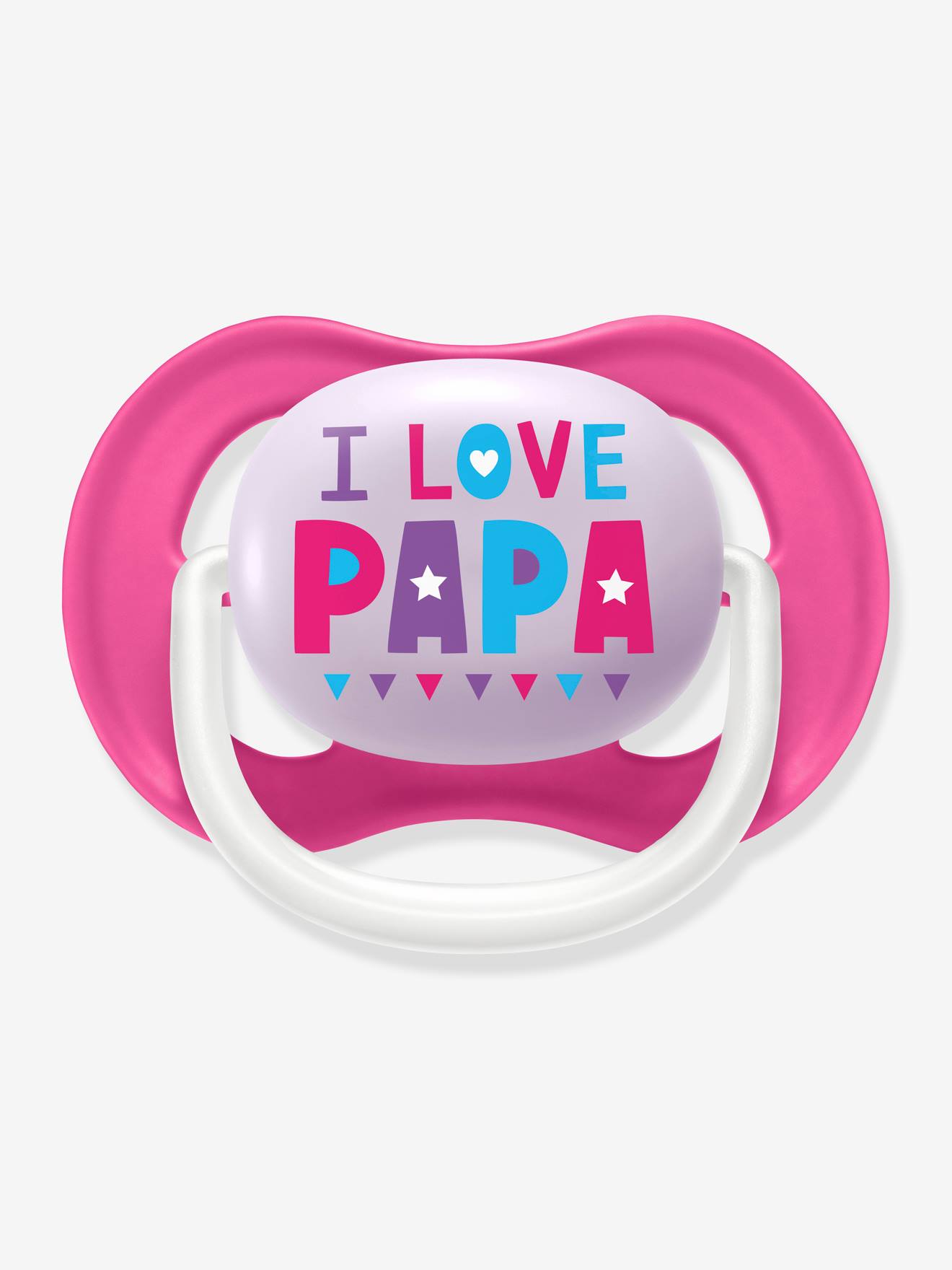 Conjunto de 2 chupetas Ultra Air Animals Philips AVENT brancas, tamanho médio, macias, com estampas.