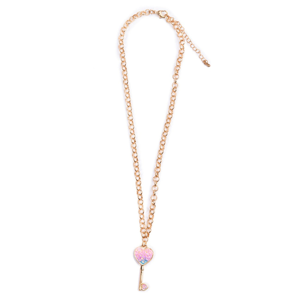 Køb Great Pretenders Boutique Chic Key to My Heart Necklace