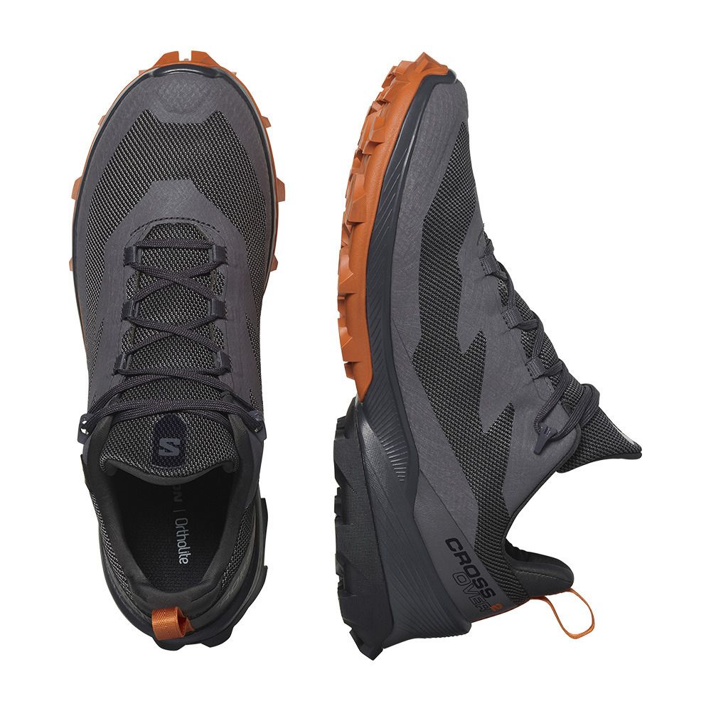Salomon CROSS OVER 2 GTX - Chaussures randonné Homme magnet/phantom/spice route