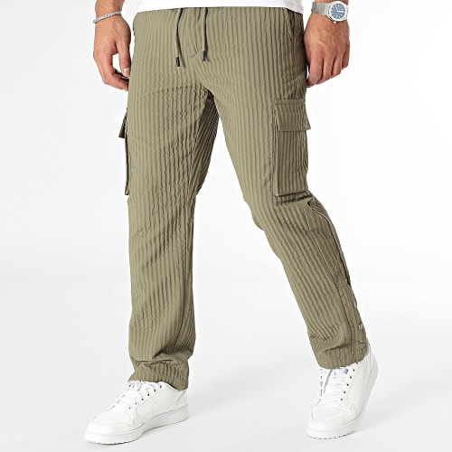 Pantalon Cargo Vert Kaki