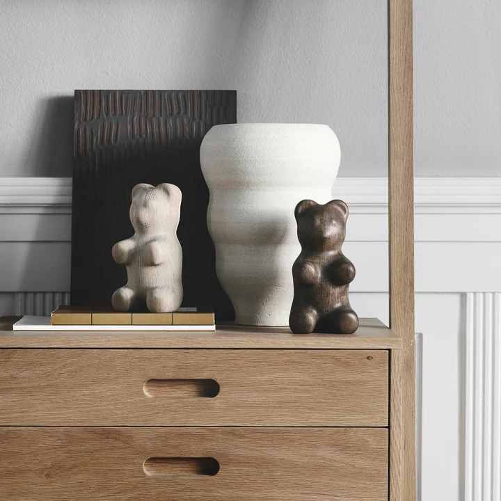 boyhood - Gummy Bear Holzfigur small, Eiche gebeizt