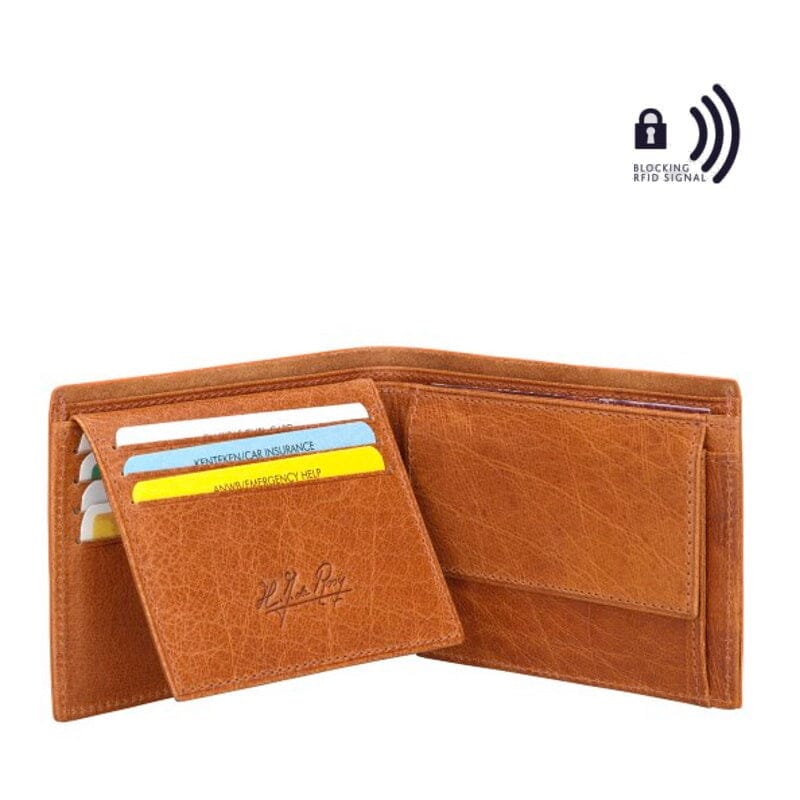 dR Amsterdam Icon Billfold 91559 Camel