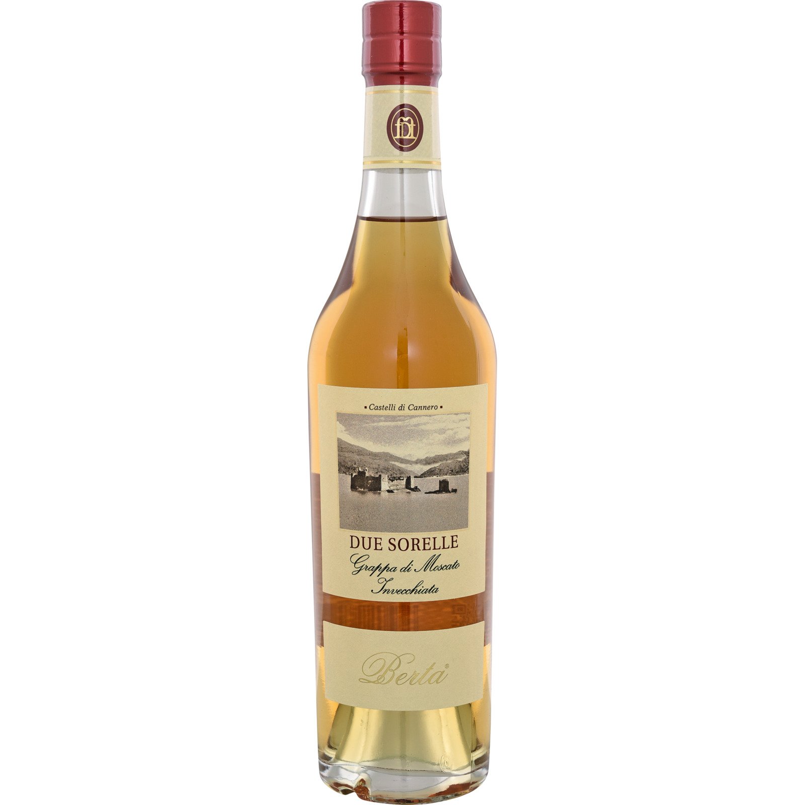 Berta Due Sorelle Grappa di Moscato 50 cl
