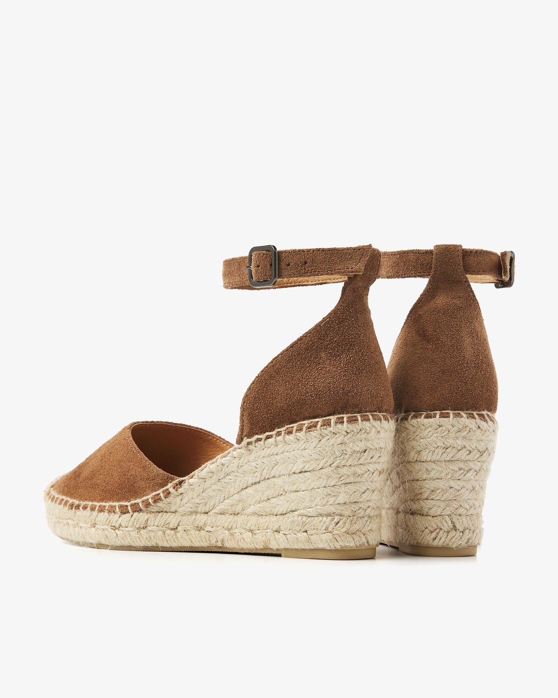 VIA VAI cognac espadrilles  Flora Braid