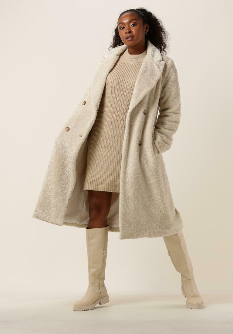 SILVIAN HEACH creme silvian heach mantel long coat portland