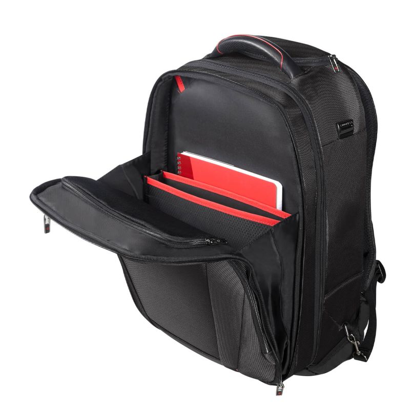 Porte-ordinateur à roues Pro-Dlx 5 17,3 pouces Noir
