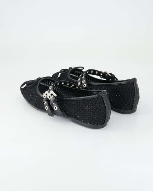 Andrea Puccini AP H-L53 Ballerinas in Schwarz