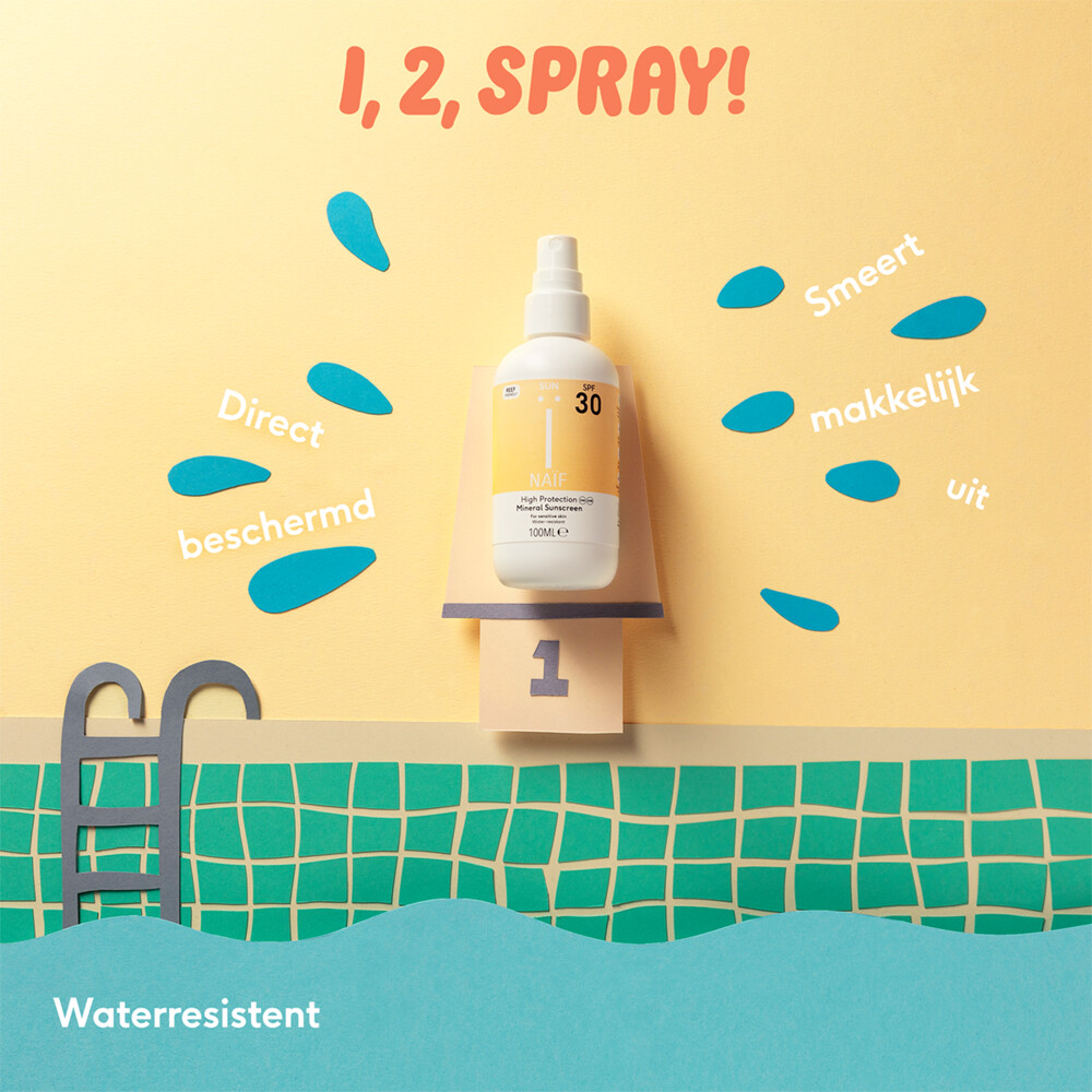 Naif Zonnebrand Spray SPF 30100 ml