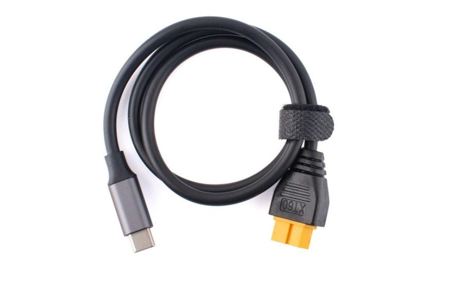 Adapterkabel SC100 USB-C zu XT60Modellbau Ladegeräte mit USB-C Netzteil verwenden