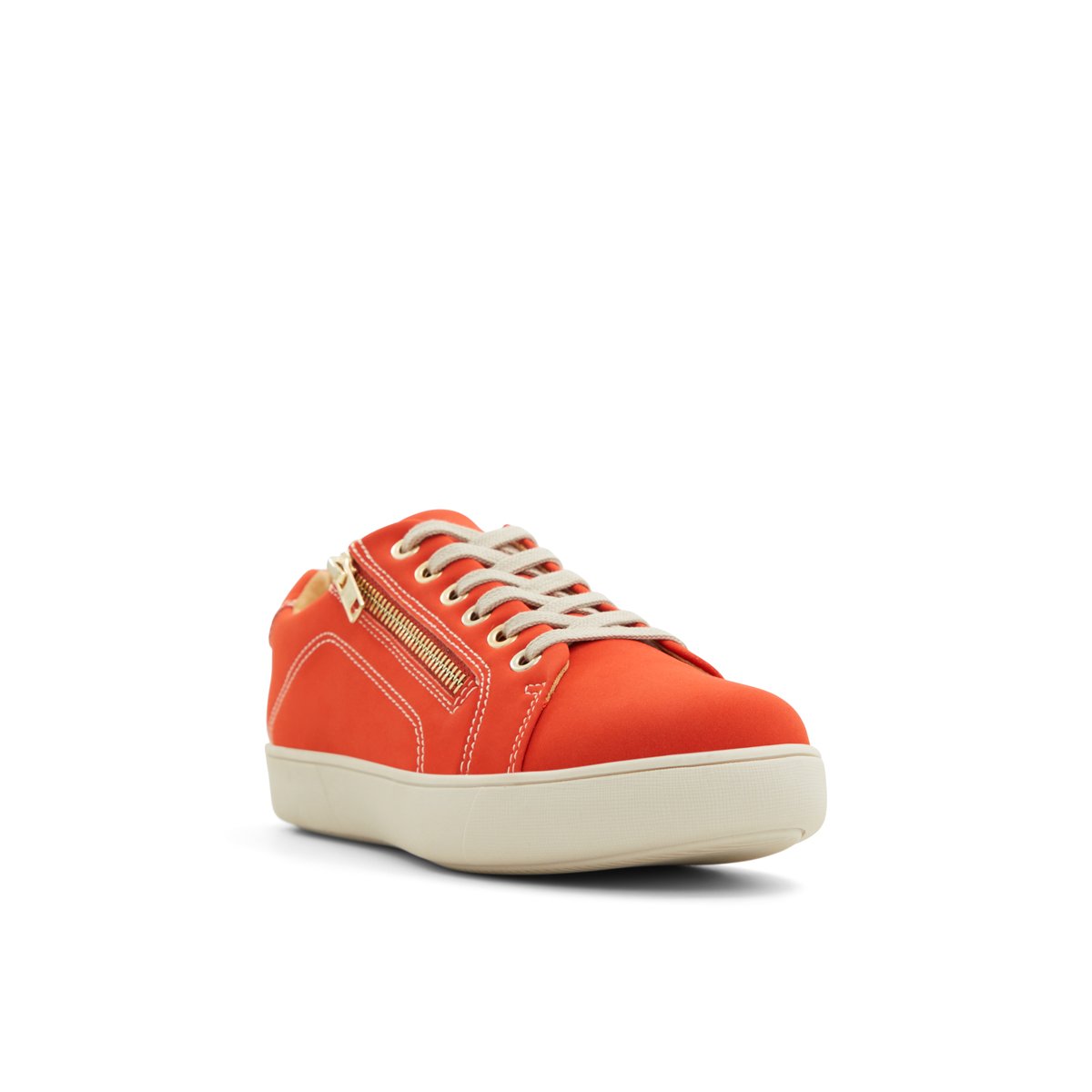SOLEMATE-Monoun-Baskets - Talon plat - Orange