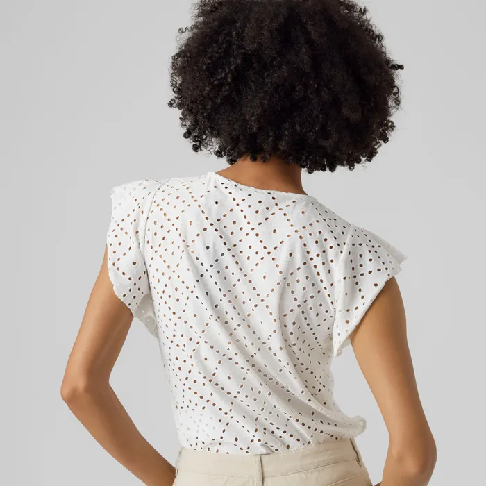 Vero Moda Tassa Frill Shirt Dames