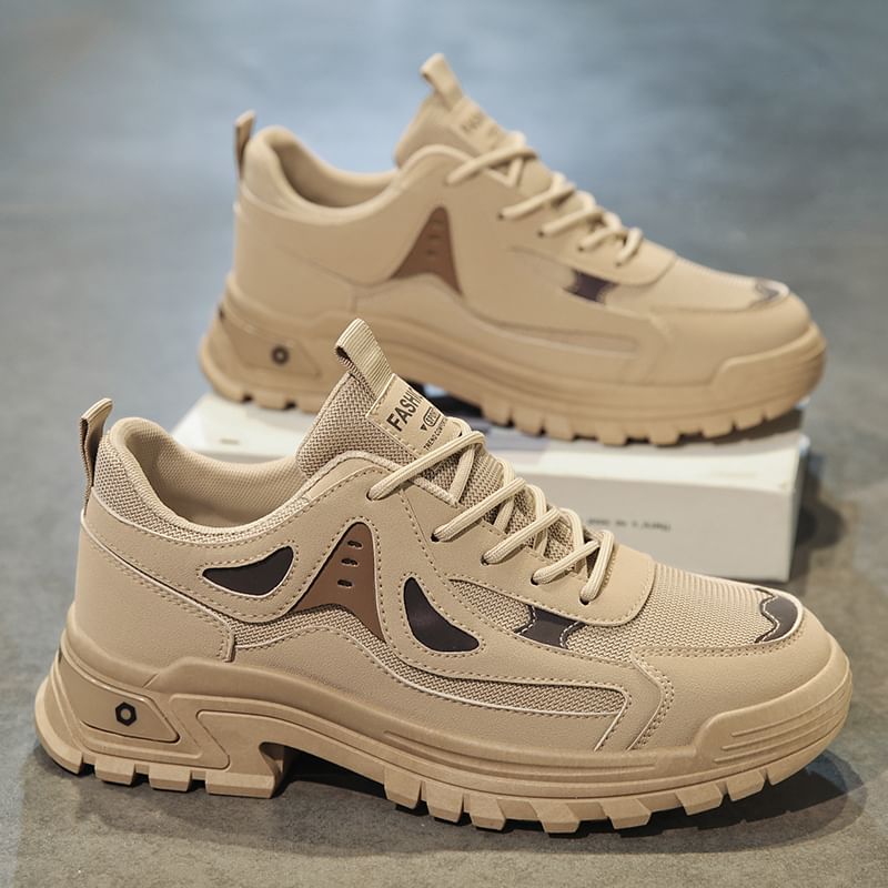 HANO - Applique veter-platform sneakers