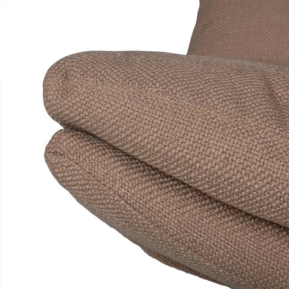 Kanza fauteuil Vora bruin