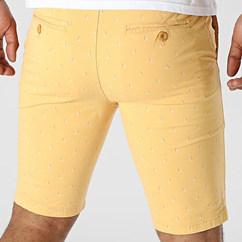 Short Chino Slim Jaune