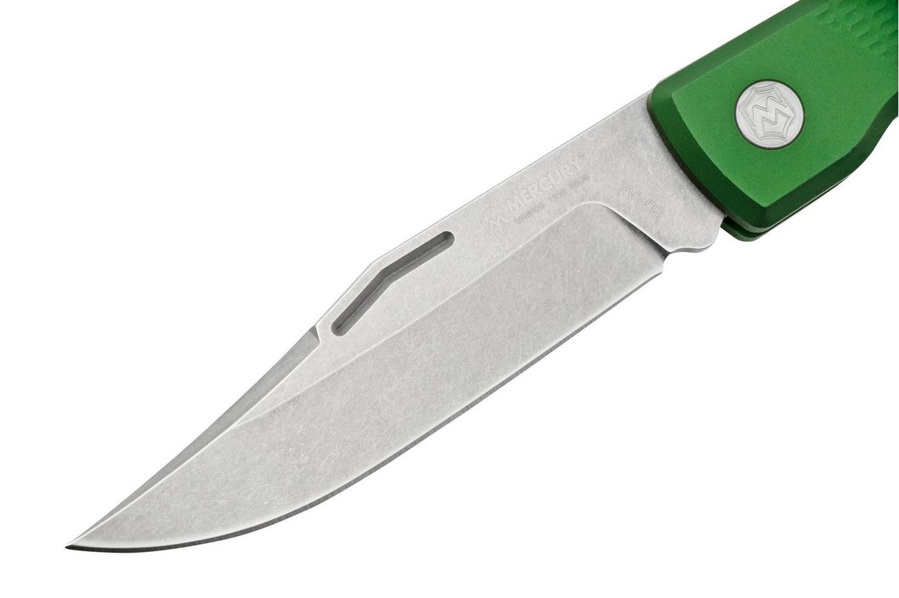 Mercury Luc 9LUCEXSWALV-C, Elmax, groen aluminium, zakmes