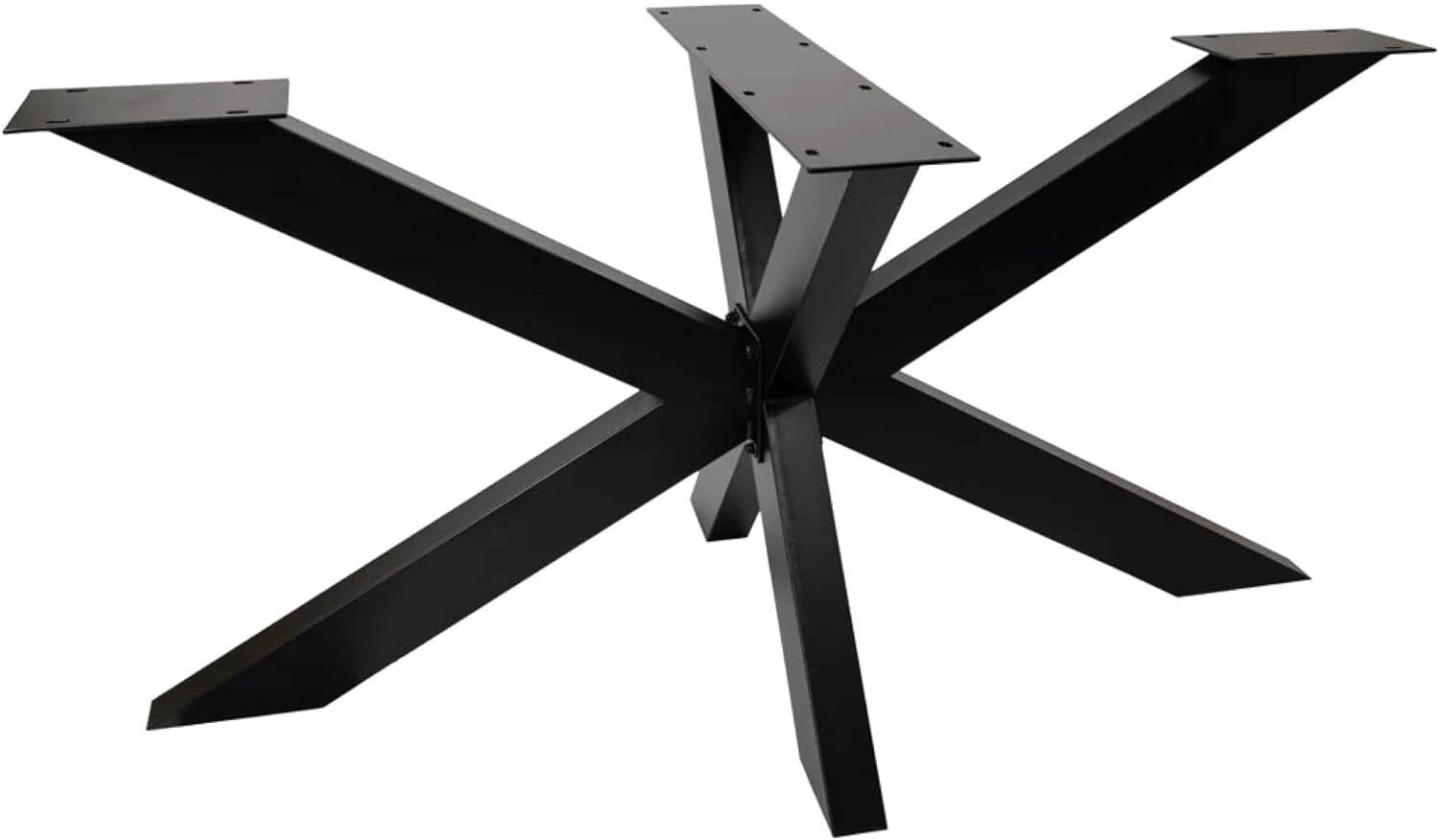 Natural Goods Berlin Spider Tisch-Gestell | Schwerlast Beine aus Metall in Schwarz | Einfache Montage | Kufen für DIY-Projekte wie Couchtisch & Esstisch | Füße 71x78x150 cm