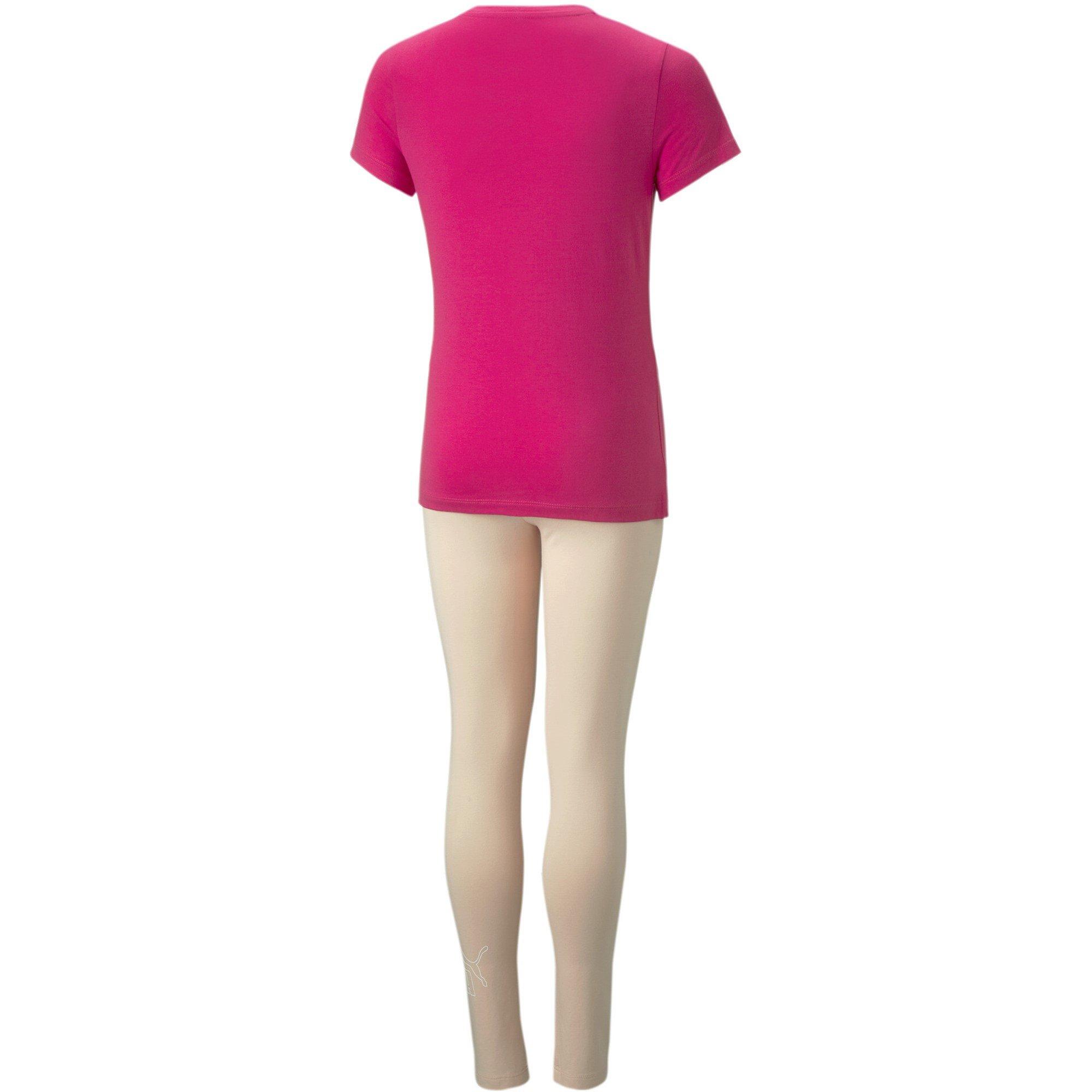 Puma Graphic Tee And Leggings Set G