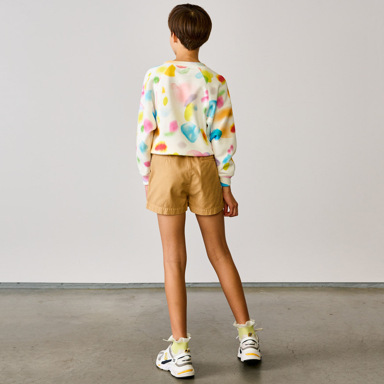 Bellerose Short Palma en Coton mélangé biscuit