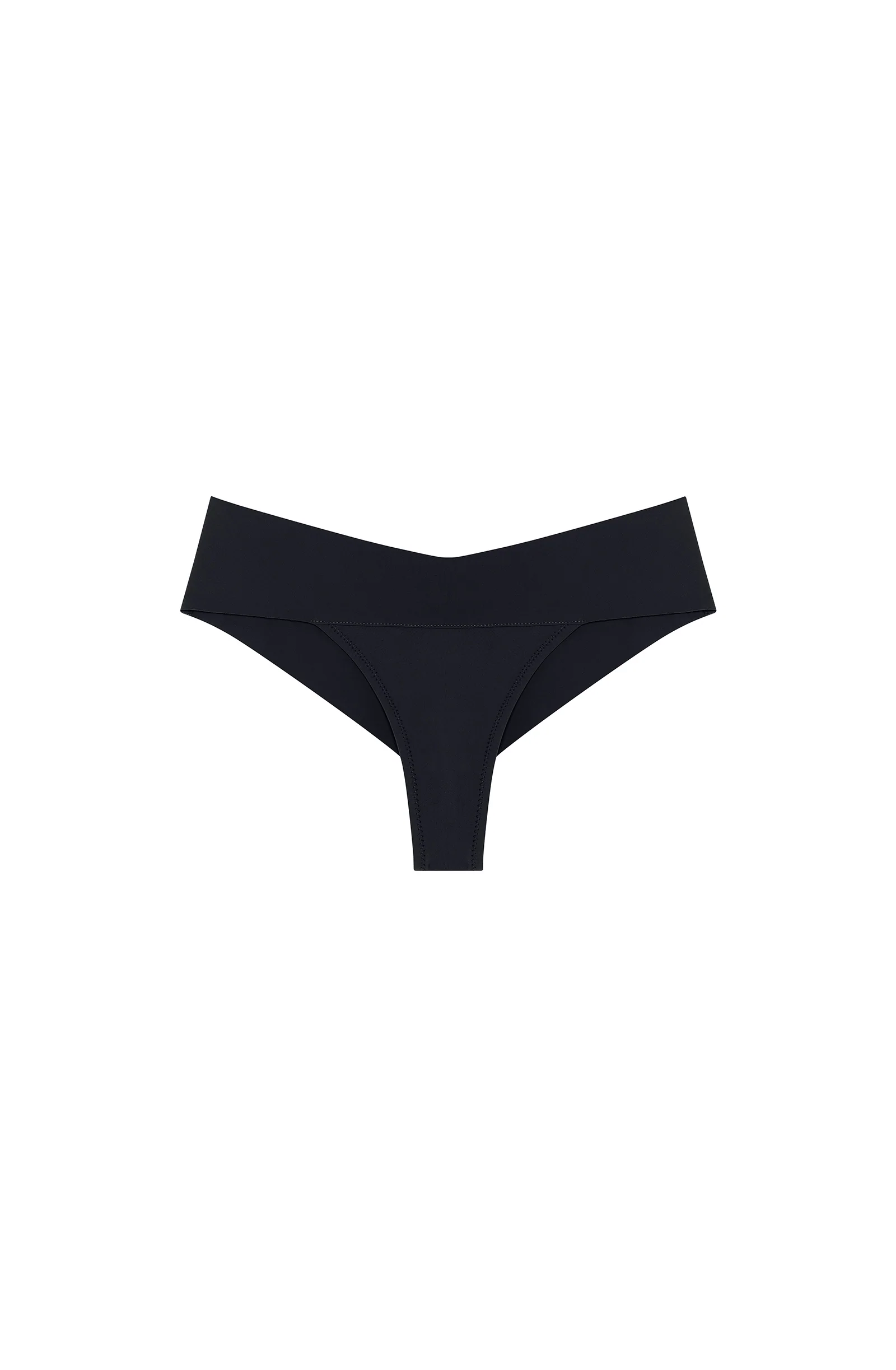 chacha Bas de maillot de bain tanga noir Noir
