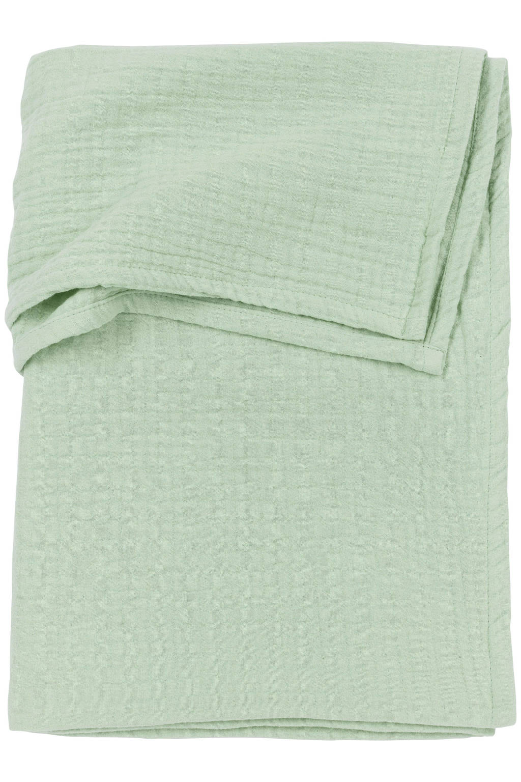 hydrofiele baby ledikantlaken 100x150cm soft green