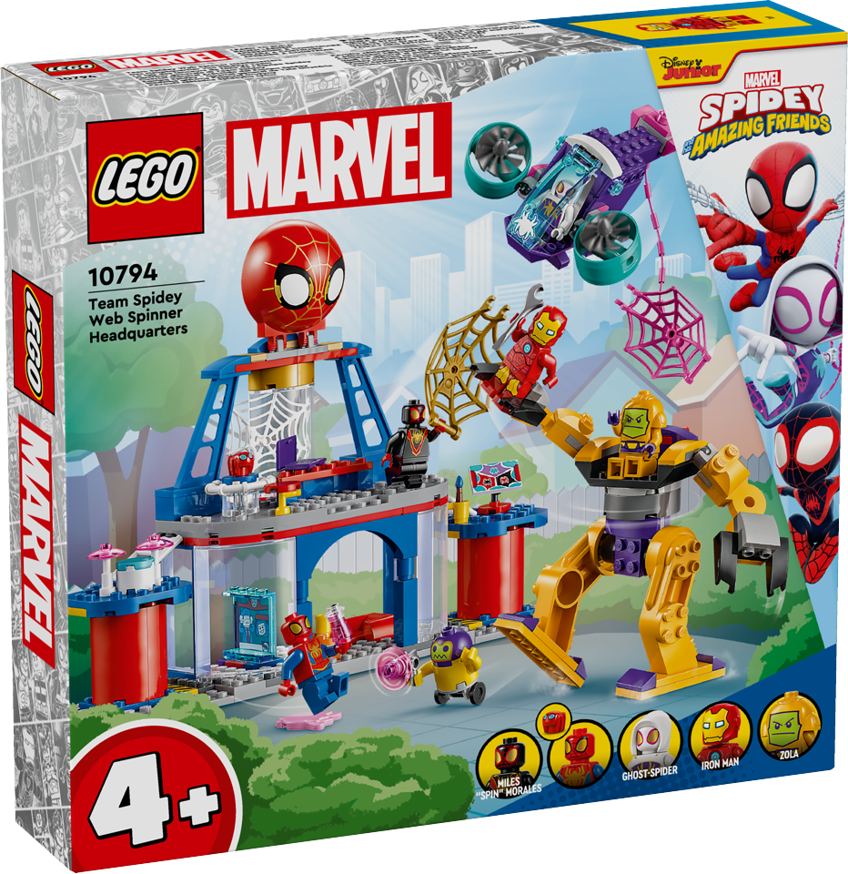 LEGO Marvel - Team Spideys netspinder-hovedkvarter (10794)