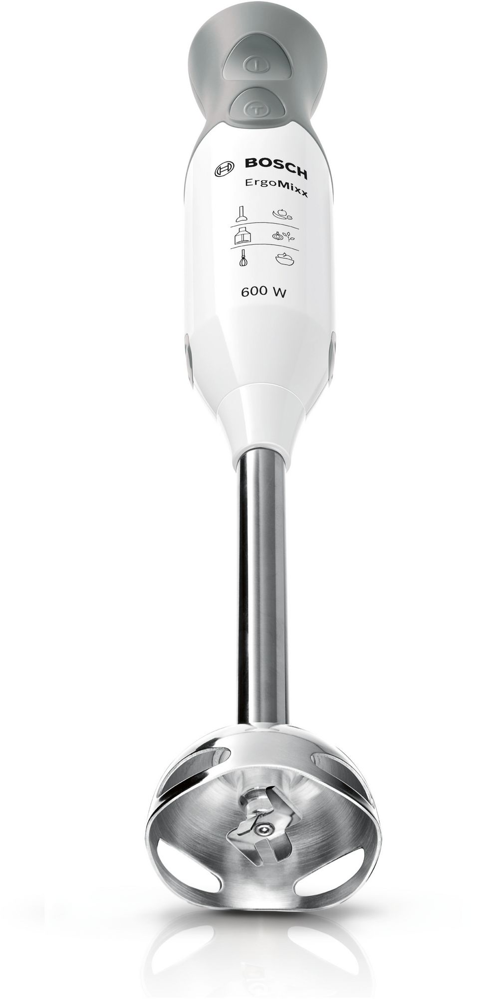 Batedeira de mão ErgoMixx 600W, branca, MSM66110