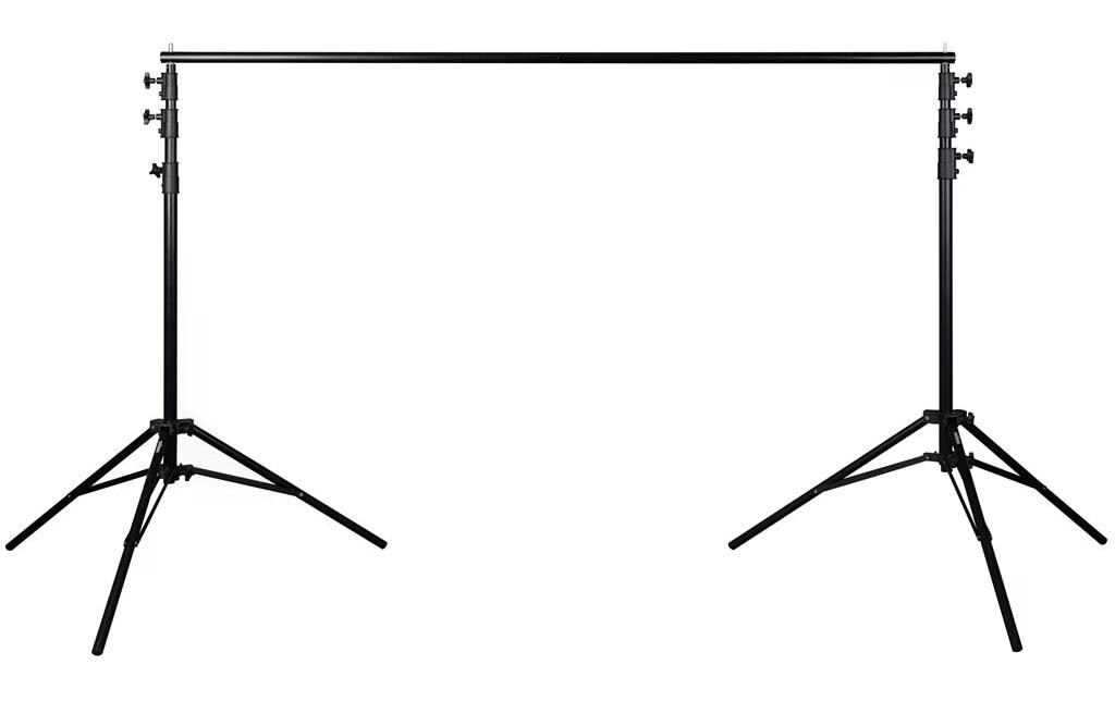 Hintergrundsystem Heavy Weight 2.1 m - 4.2 m (B) x 3.9 m (H)<br>Werkzeug für professionelle Studioaufnahmen und kreative Fotoprojekte