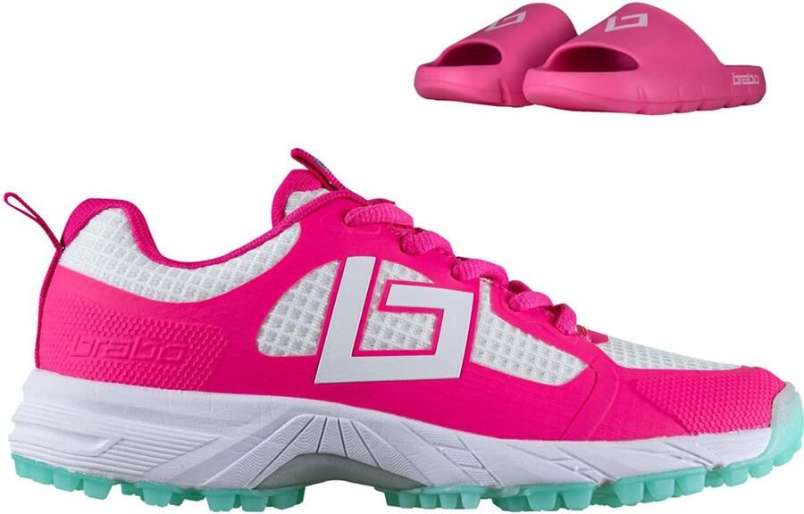 Brabo Tribute Hockeyschoenen + Slippers Junior
