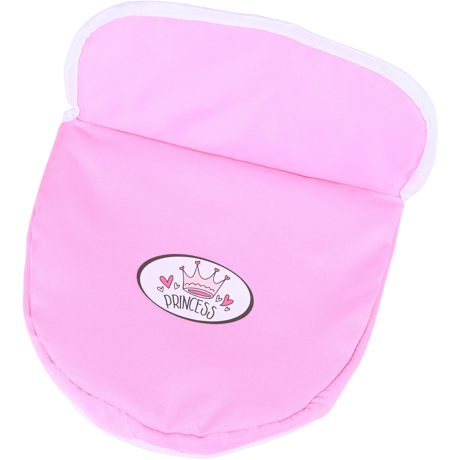 knorr toys® Puppenwagen Boonk - Princess white rose rosa