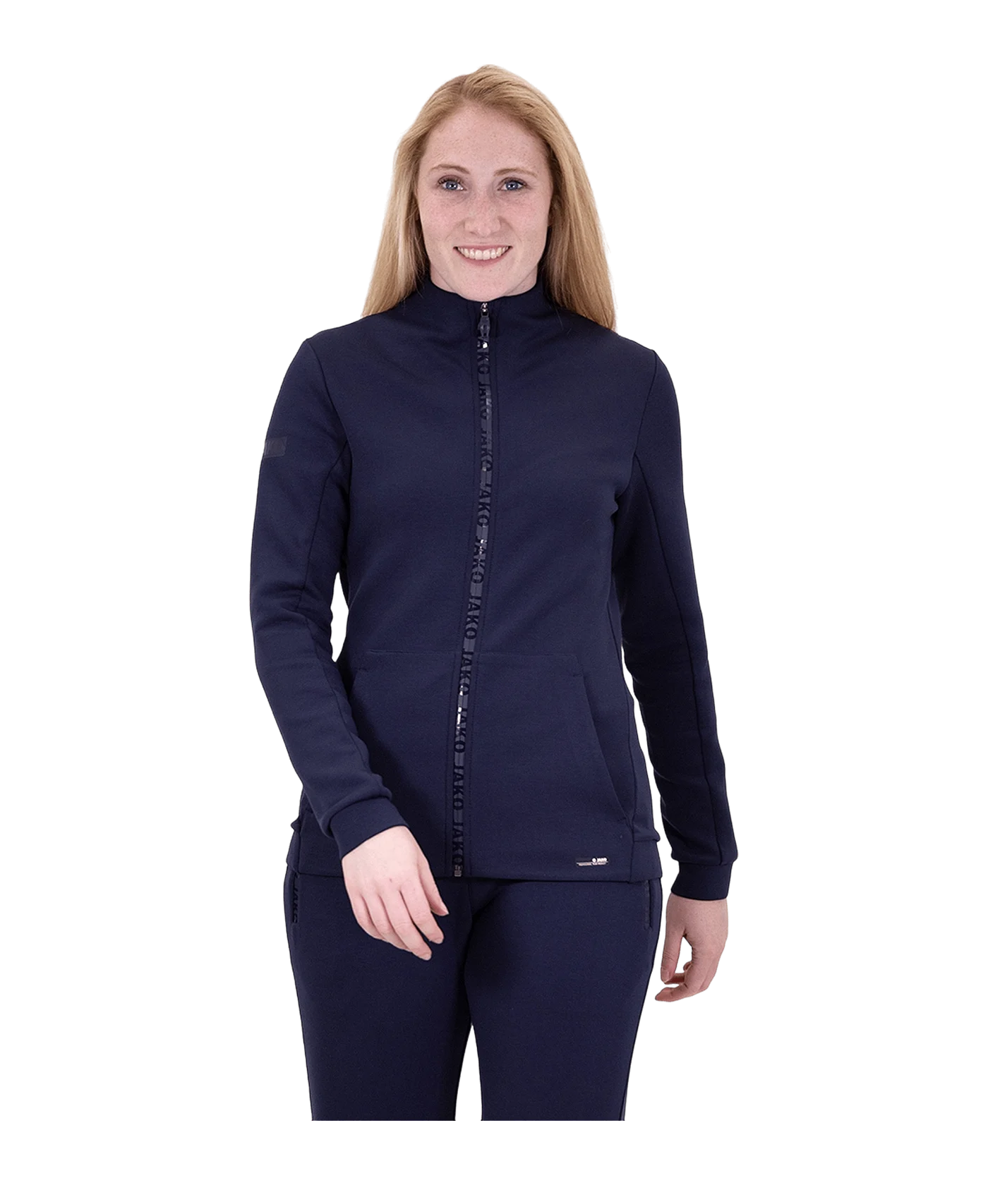 JAKO Pro Casual Jacke Damen Blau F900