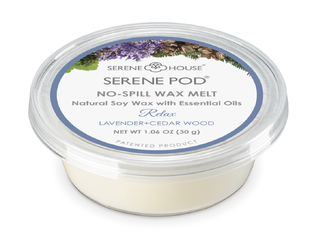 Serene House Serene No Spill Wax Melt Pod - Lavender & Cedar Wood 1ST