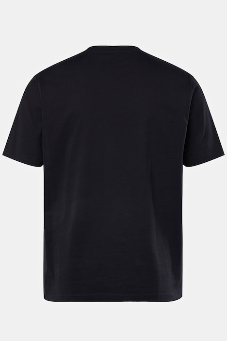 T-Shirt, Halbarm, Rundhals, Brustprint, bis 8 XL