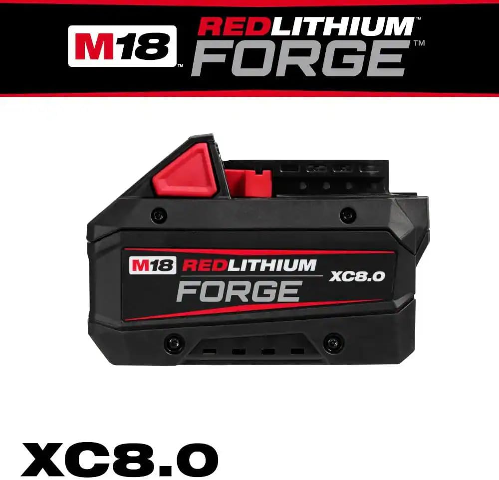 Milwaukee M18 18V Lithium-Ionen REDLITHIUM Forge XC 8,0Ah Akku Pack