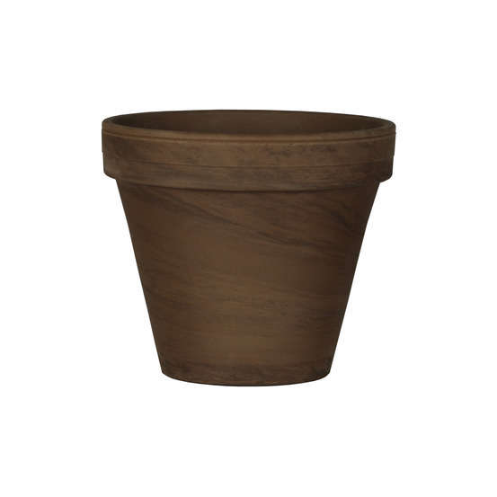 Pot horticole en terre cuite, basalt Ø 15,5 cm