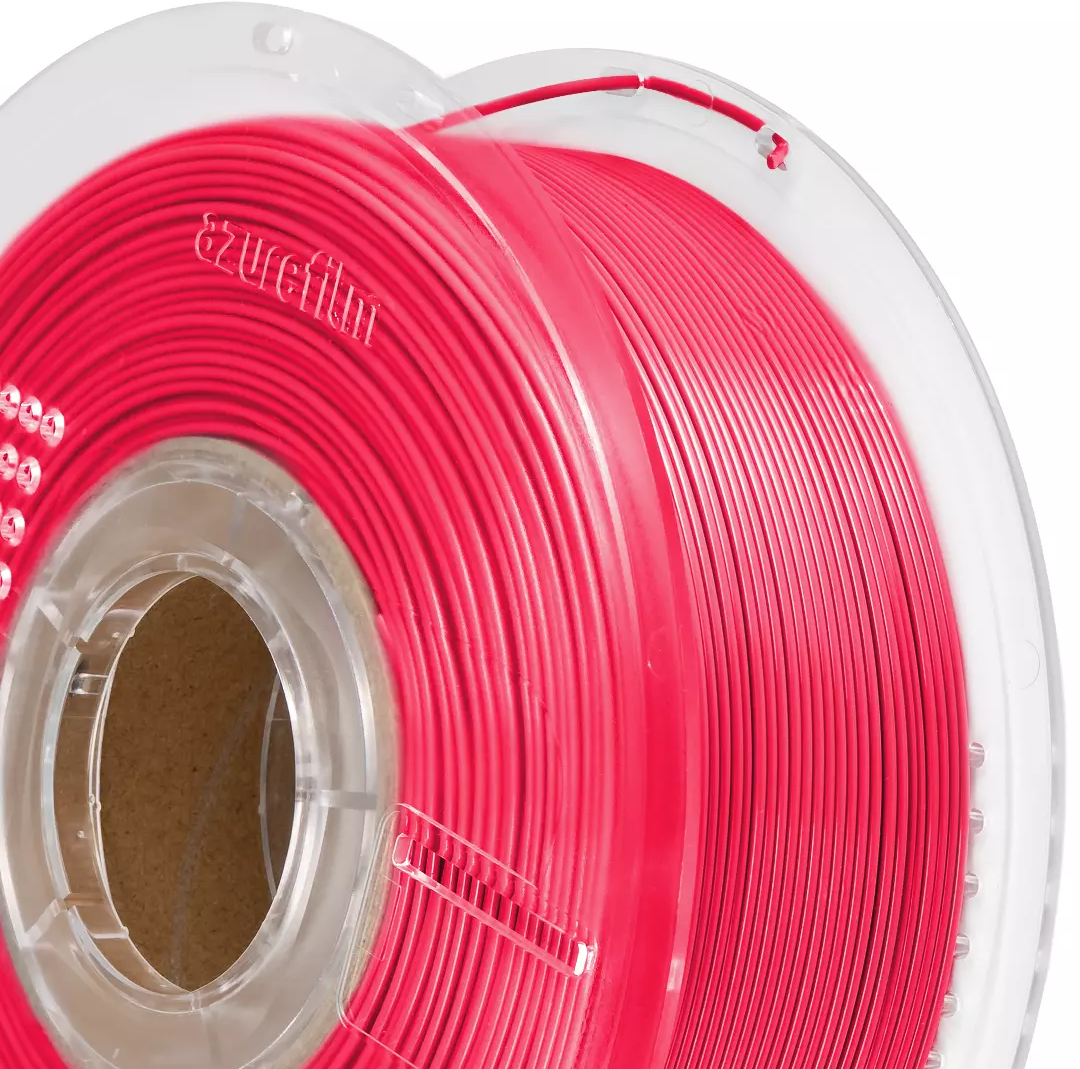 AzureFilm  PETG Hyper Speed Raspberry Red, 1,75 mm / 1000 g    Hochwertiges Universal-Filament