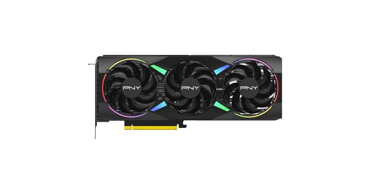 PNYGeForce RTX 5070 ARGB OC grafische kaart  (DLSS 4, 3x DisplayPort, 1x HDMI 2.1)