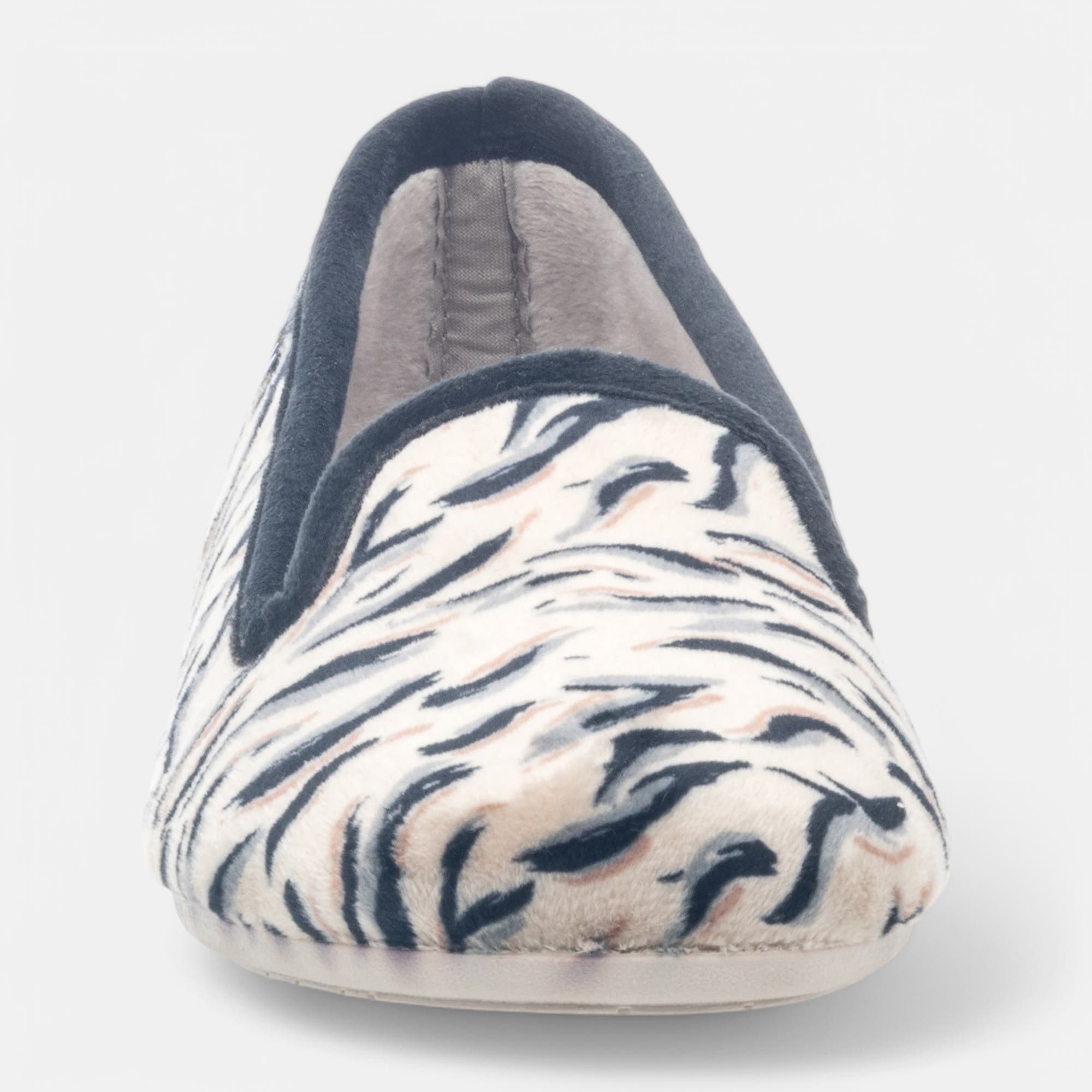 Pantoufles pieds sensibles Femme beige