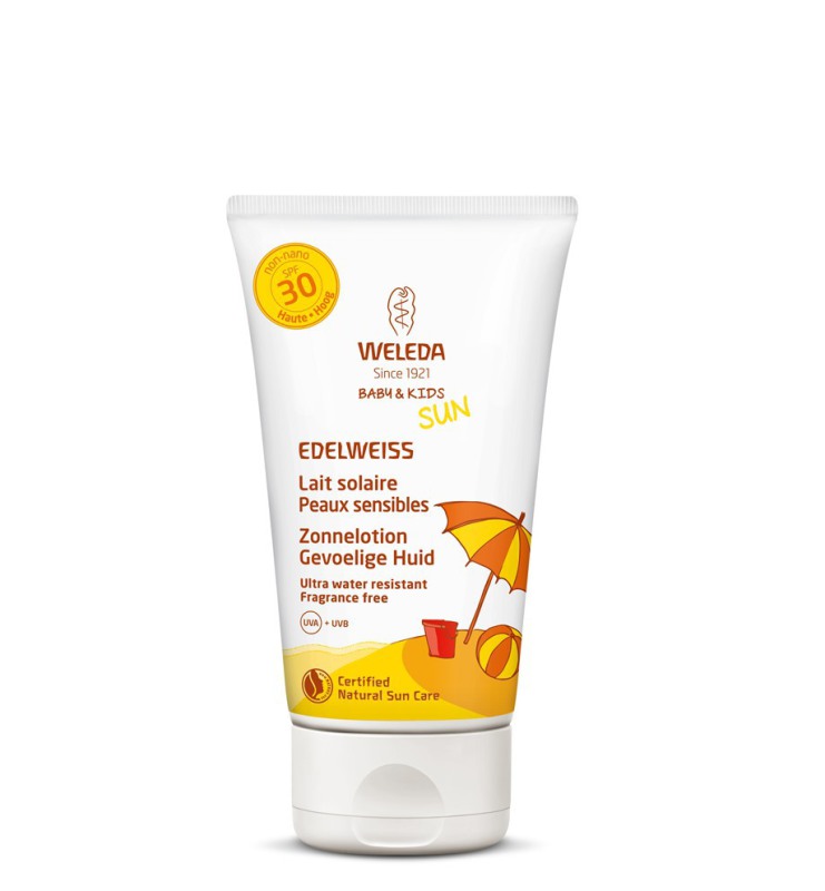 Weleda Edelweiss Zonnelotion Gevoelige Huid SPF30 150ml