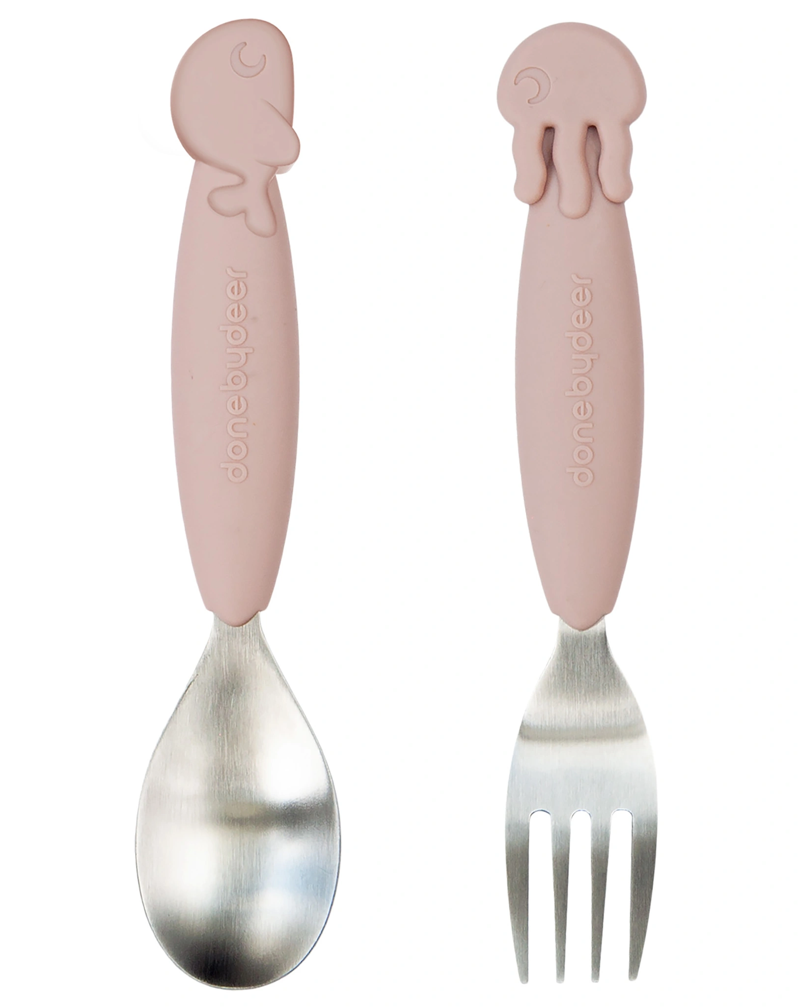 Besteckset YUMMYPLUS - SEA FRIENDS 2-teilig in rosa