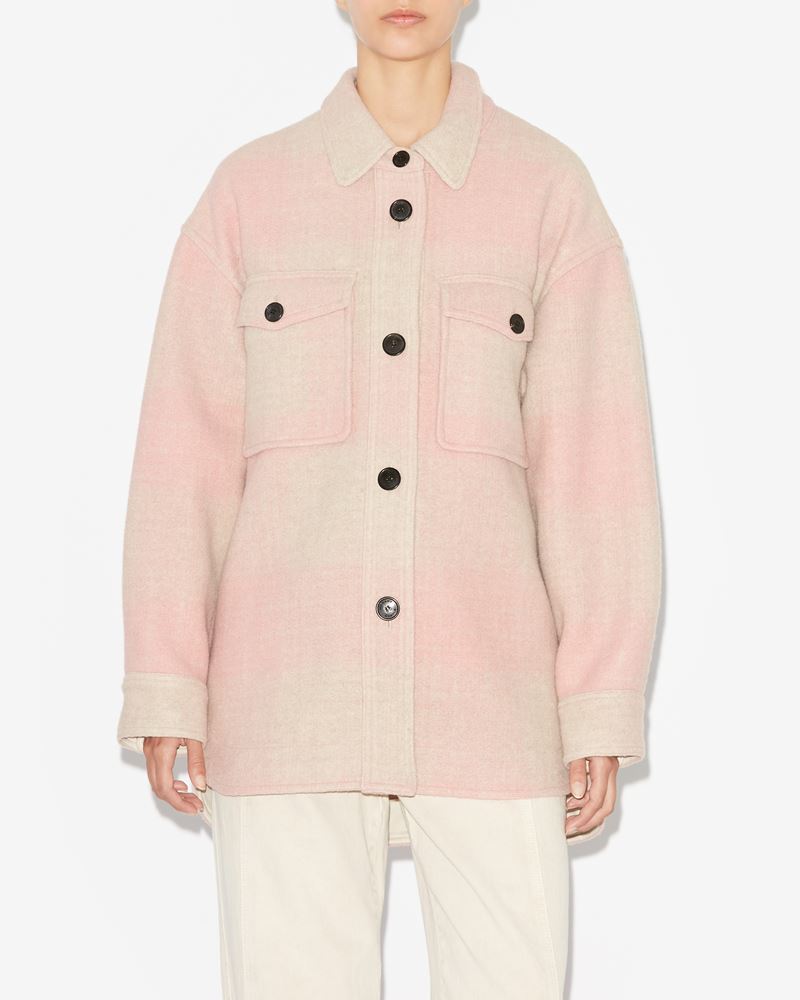 MANTEAU À CARREAUX MARVELI