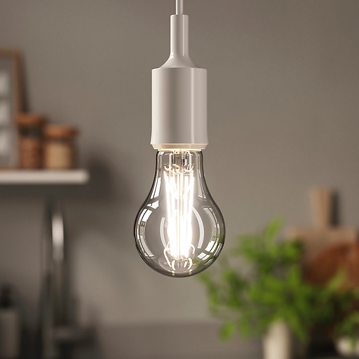 Lot 3 ampoules LED à filament GLS E27 1521lm 10.5W = 100W Ø7cm IPX4 Diall blanc neutre