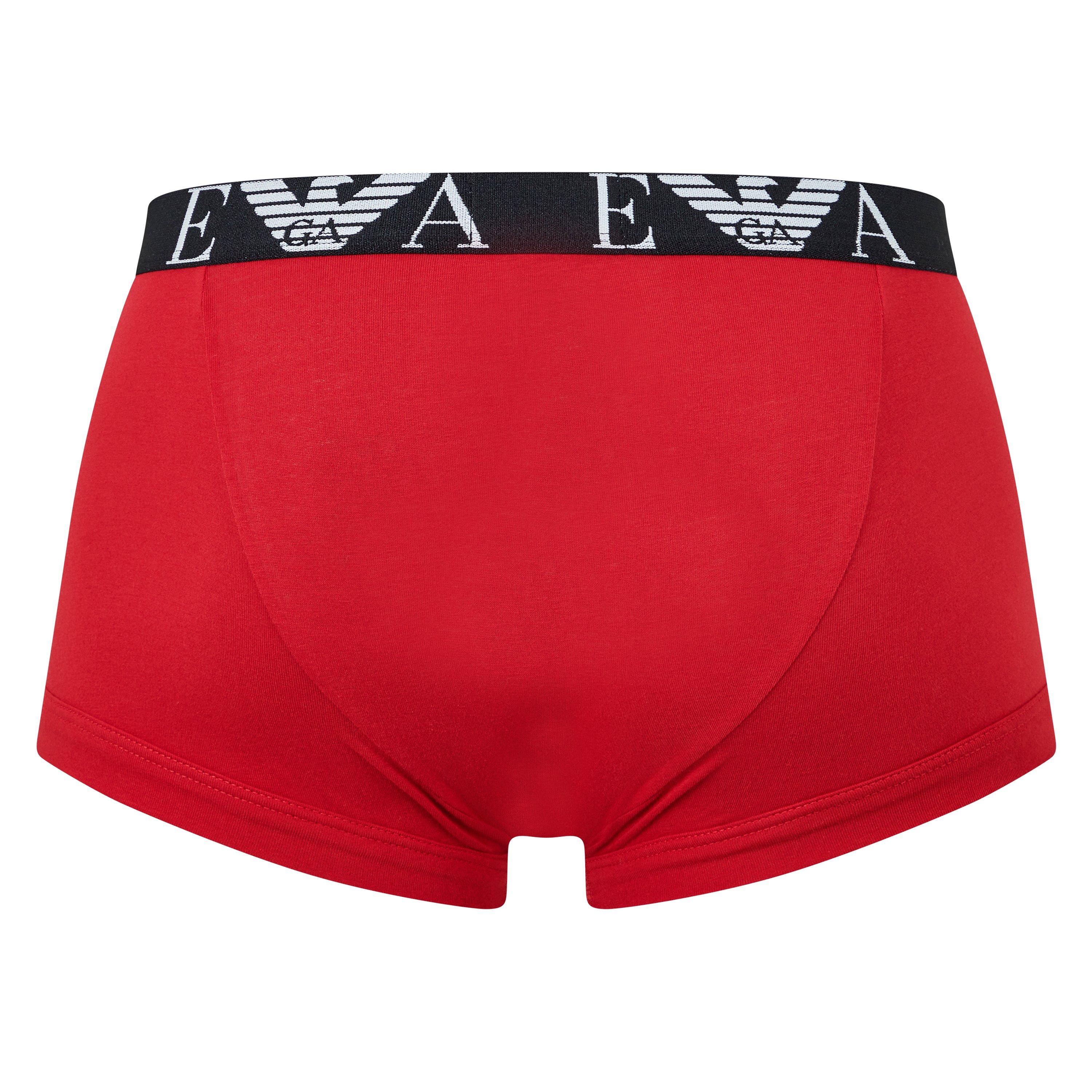 Emporio Armani 3 Pack Logo Trunks