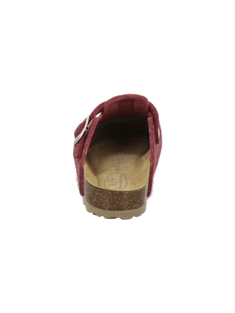 Filz Hausschuhe Damen bordo
