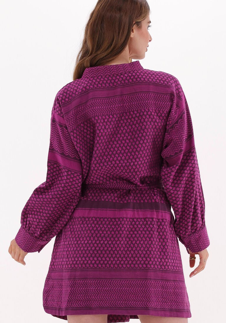 ROUGH STUDIOS paarse rough studios mini jurk 7220099350728