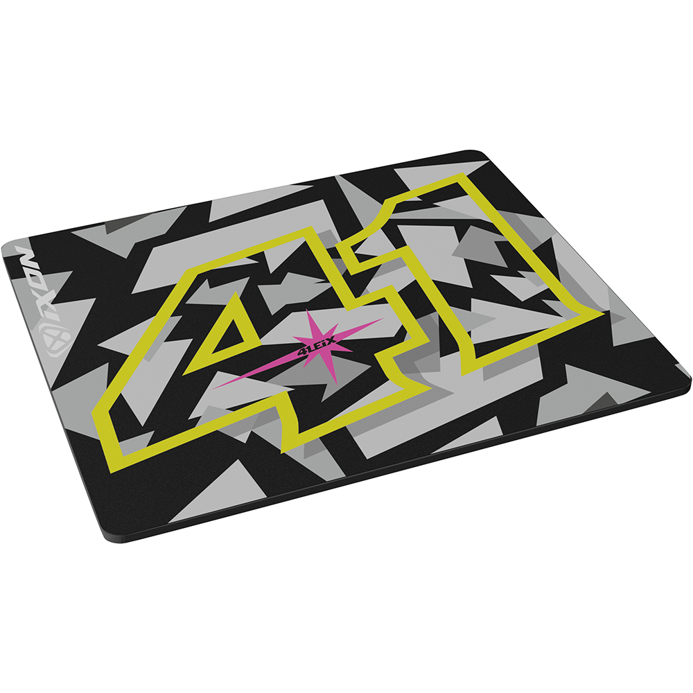 Ixon - Tapis de souris Aleix Espargaro 22 Noir / Gris / Jaune fluo